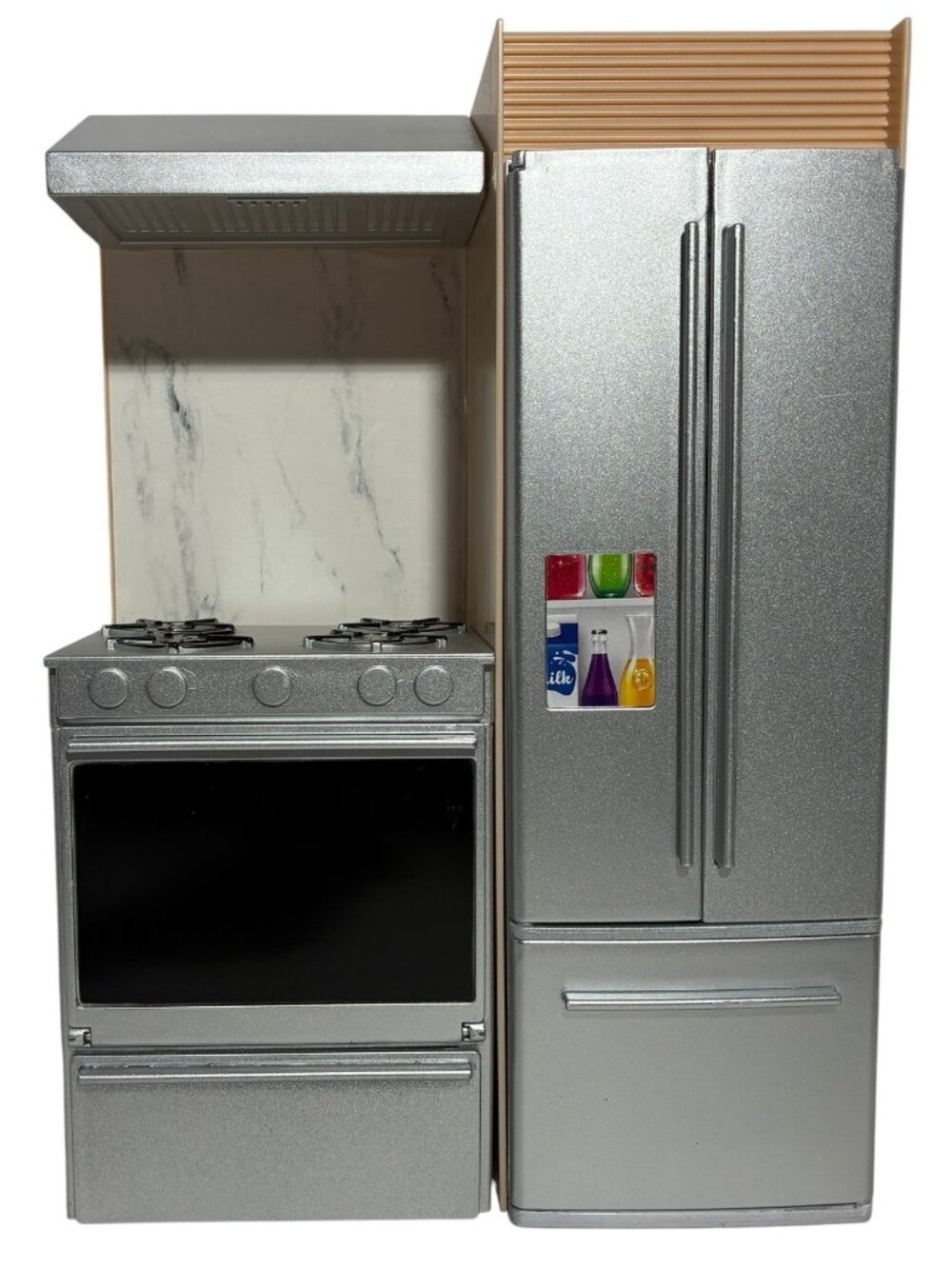 Rainbow High Doll House Kitchen Refrigerator Stove Range Cabinet Replacement MGA
